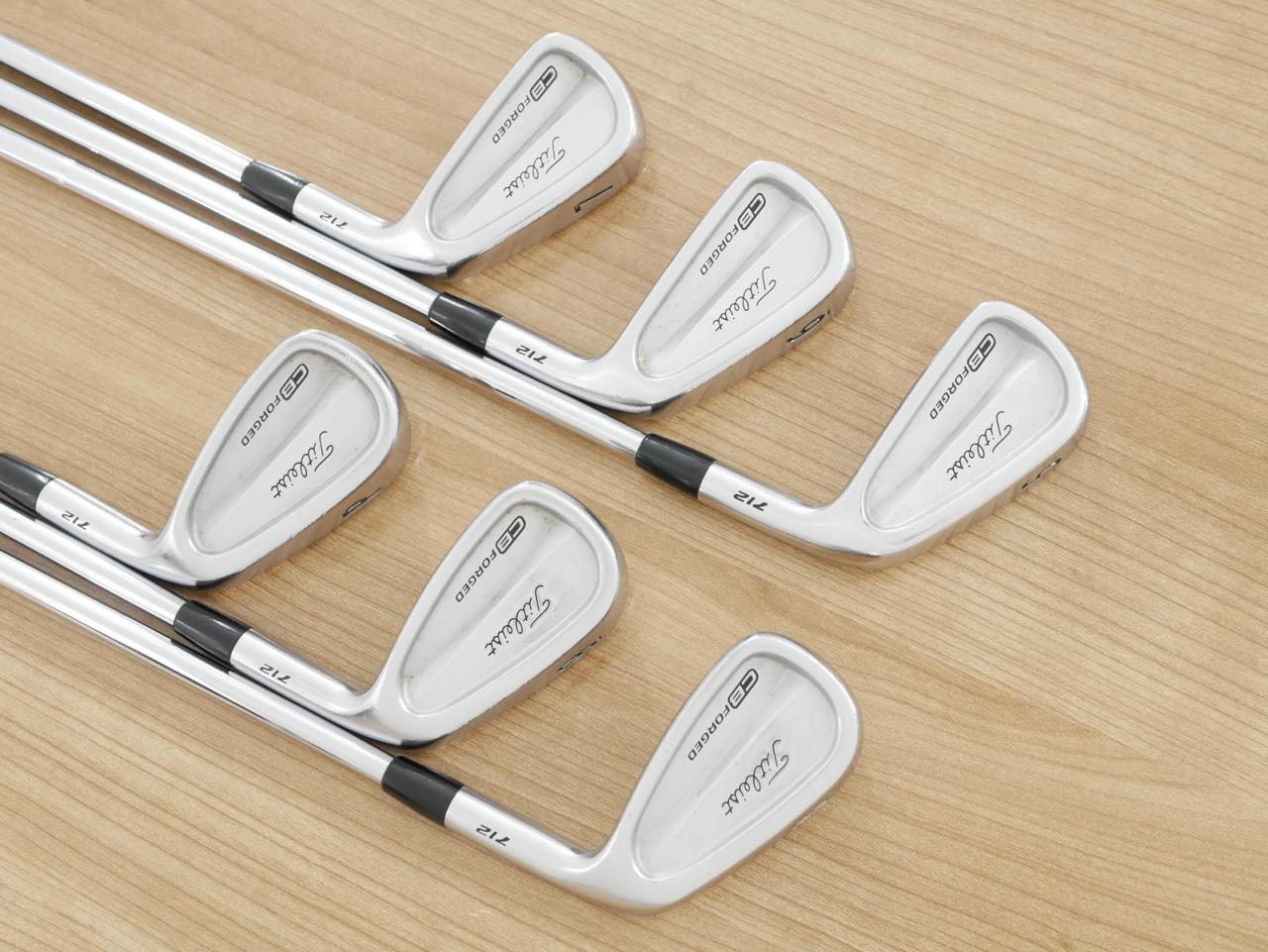 Iron set : Titleist : ชุดเหล็ก Titleist 712 CB Forged มีเหล็ก 5-Pw (6 ชิ้น) ก้านเหล็ก Dynamic Gold S200