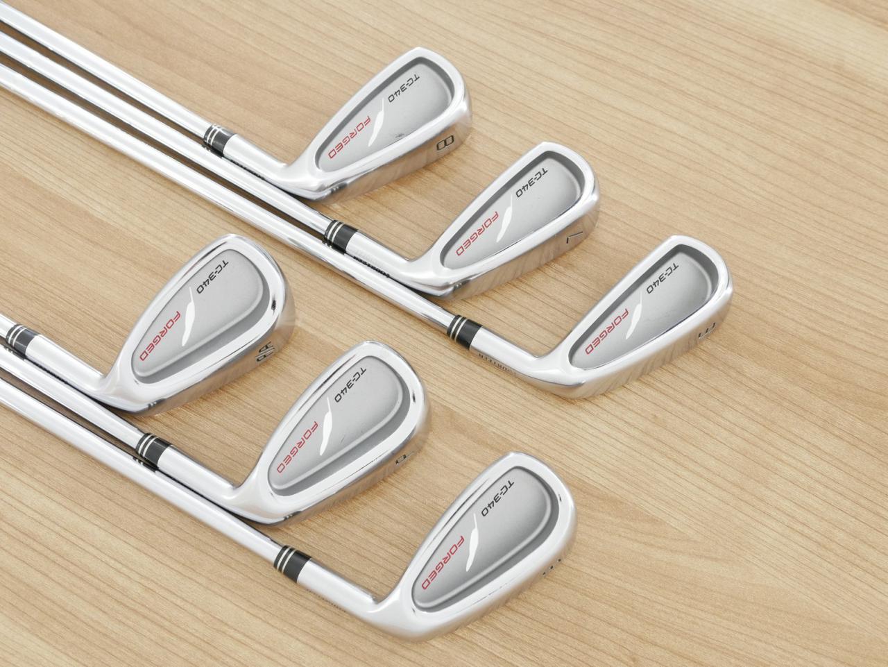 Iron set : Fourteen : ชุดเหล็ก Fourteen TC-340 Forged (ปี 2019 นุ่มมากๆ) มีเหล็ก 6-Pw,Aw (6 ชิ้น) ก้านเหล็ก NS Pro 950 HT Flex S