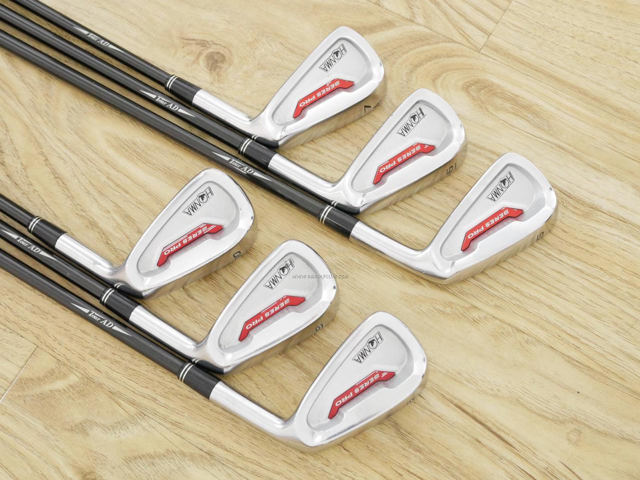 Iron set : Honma : ชุดเหล็ก Honma Beres Pro มีเหล็ก 5-10 (6 ชิ้น) ก้านกราไฟต์ Tour AD 75 Flex S