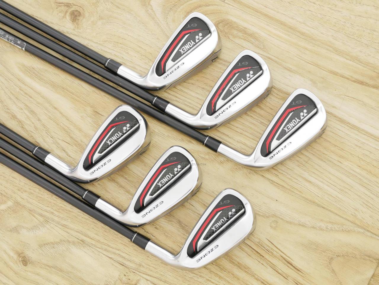 Iron set : Yonex : ชุดเหล็ก Yonex E-Zone GT (ออกปี 2021 ตีง่าย ระยะดีมากๆ) มีเหล็ก 5-Pw (6 ชิ้น) ก้านกราไฟต์ Flex R