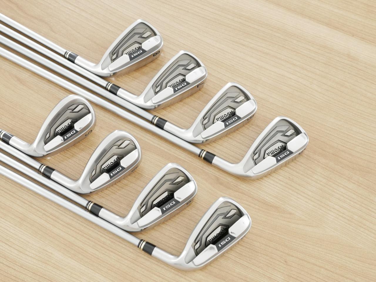Iron set : Other Brand : ชุดเหล็ก Ryoma DSI (ตีง่ายมาก ไกลมากๆ หายากสุดๆ) มีเหล็ก 5-Pw,Aw,Sw (8 ชิ้น เหล็ก 5 ระยะเท่าเหล็ก 4 รุ่นอื่น) ก้านกราไฟต์ Tour AD Flex SR