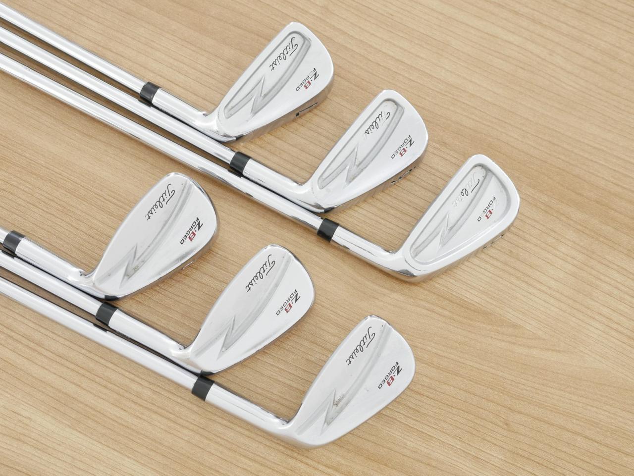 Iron set : Titleist : ชุดเหล็ก Titleist ZB Forged มีเหล็ก 5-Pw (6 ชิ้น) ก้านเหล็ก NS Pro 890 Flex S