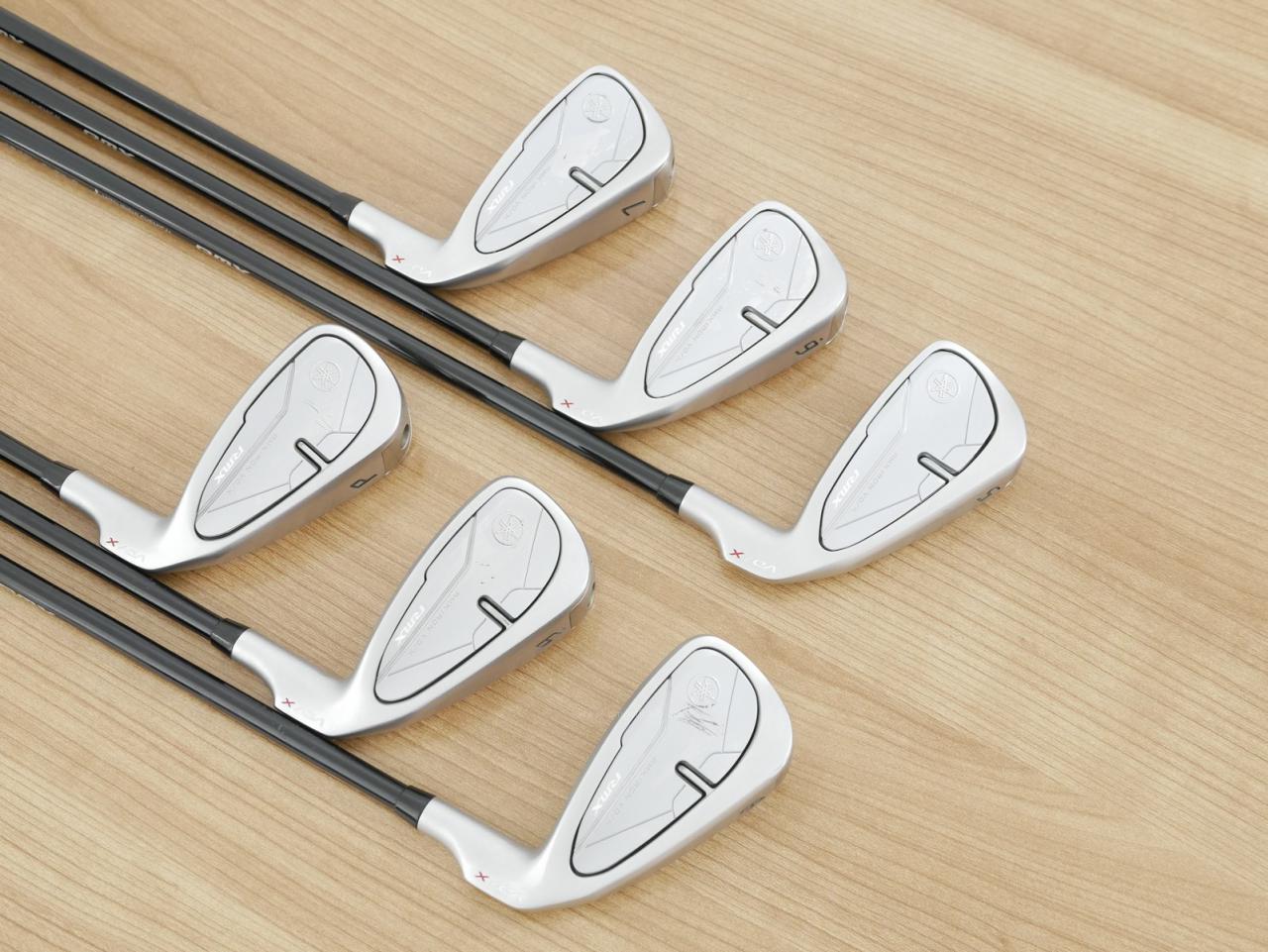 Iron set : Yamaha : ชุดเหล็ก Yamaha RMX VDX (รุ่นล่าสุด ออกปี 2024 ตีไกลและง่ายมากๆๆ ค่า MOI สูงสุด) มีเหล็ก 5-Pw (6 ชิ้น) ก้านกราไฟต์ Mitsubishi TENSEI TR 70i Flex R