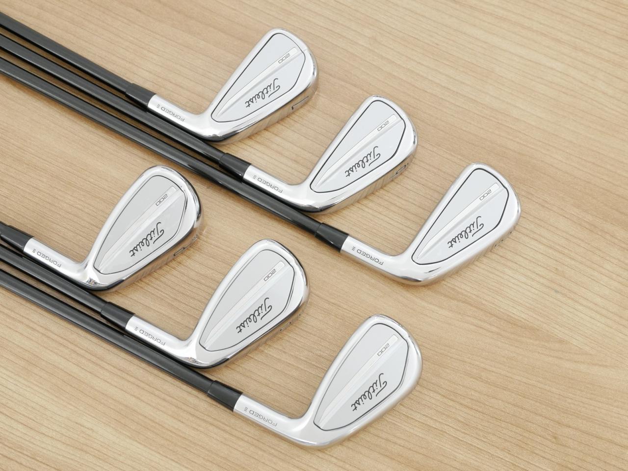 Iron set : Titleist : ชุดเหล็ก Titleist T200 Forged (ออกปี 2023 Japan Spec) มีเหล็ก 5-Pw (6 ชิ้น) ก้านกราไฟต์ Graphite Design RAUNE i90 Flex S