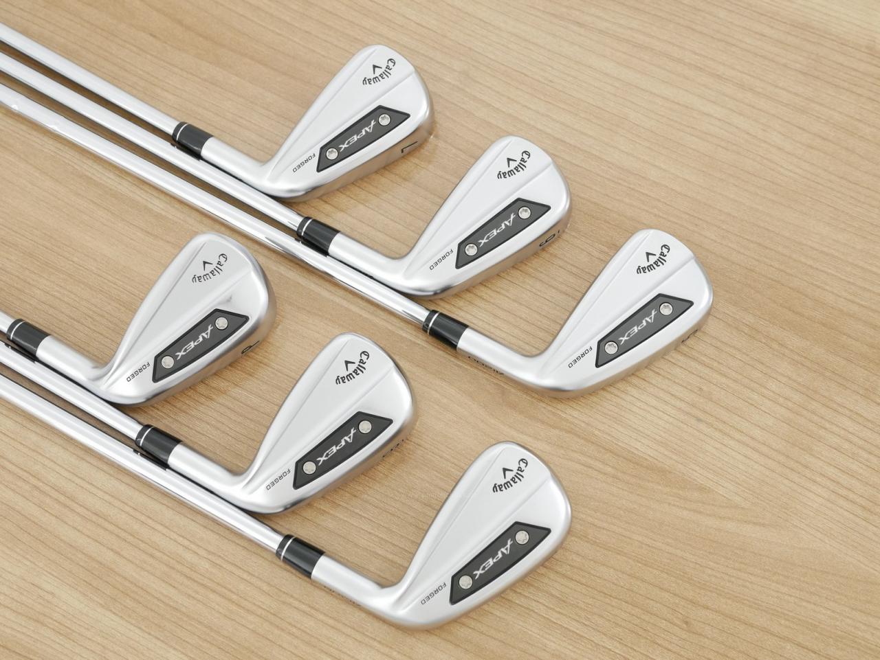 Iron set : Callaway : ชุดเหล็ก Callaway APEX Ai200 Forged (รุ่นล่าสุด ออกปี 2024) มีเหล็ก 5-Pw (6 ชิ้น) ก้านเหล็ก NS Pro 950 NEO Flex S