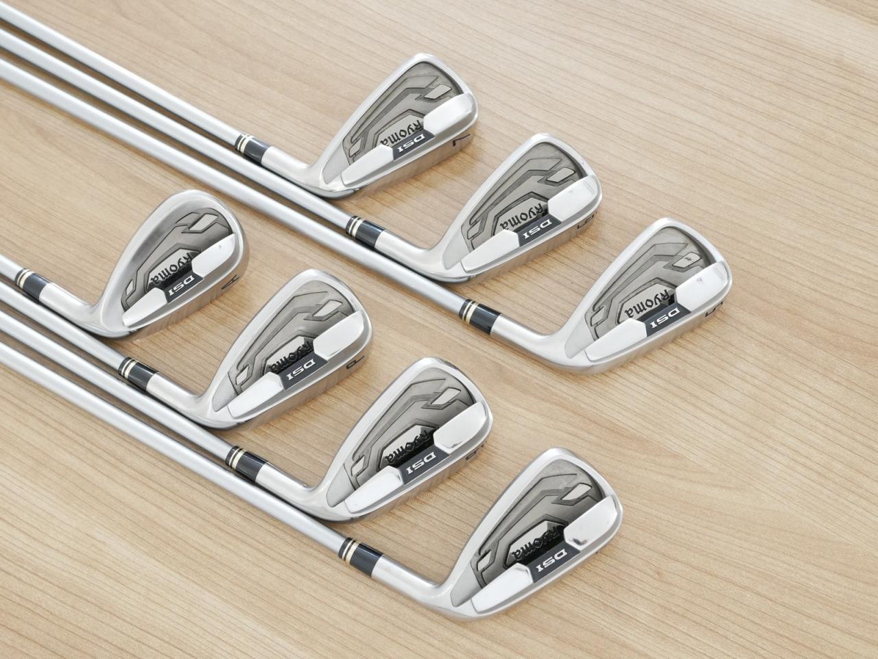 Iron set : Other Brand : ชุดเหล็ก Ryoma DSI (ตีง่ายมาก ไกลมากๆ หายากสุดๆ) มีเหล็ก 5-Pw,Aw (7 ชิ้น เหล็ก 5 ระยะเท่าเหล็ก 4 รุ่นอื่น) ก้านกราไฟต์ Tour AD Flex SR