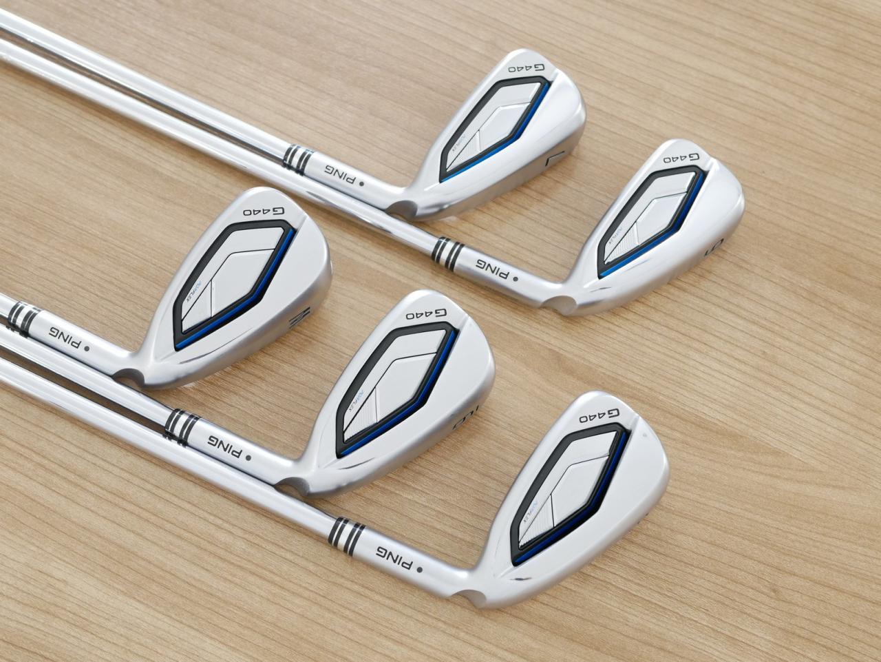 Iron set : Ping : ชุดเหล็ก Ping G440 (รุ่นล่าสุด ออกปี 2025 Japan Spec. ใบใหญ่ ง่าย ไกล) มีเหล็ก 6-W (5 ชิ้น) ก้านเหล็ก NS Pro 750 NEO Flex R