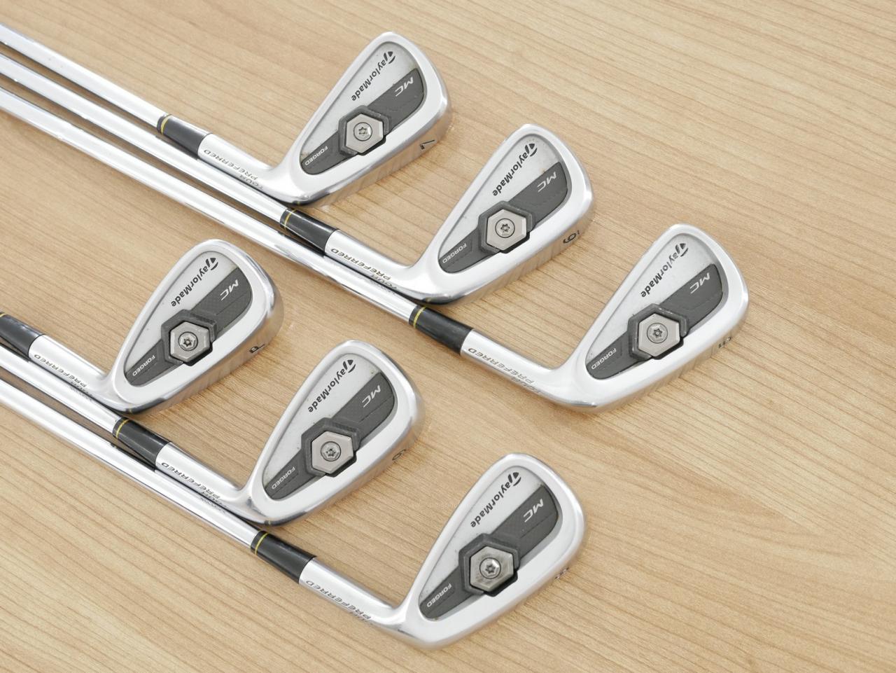 Iron set : Taylormade : ชุดเหล็ก Taylormade MC Forged Tour Preferred มีเหล็ก 5-Pw (6 ชิ้น) ก้านเหล็ก Dynamic Gold S200