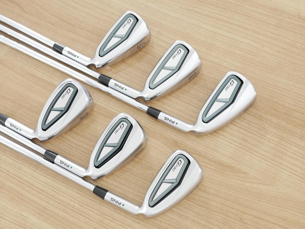 Iron set : Ping : ชุดเหล็ก Ping G730 (รุ่นล่าสุด ปี 2024 Japan Spec. ใบใหญ่ ง่ายที่สุด ไกลที่สุดของ Ping) มีเหล็ก 5-Pw (6 ชิ้น) ก้านเหล็ก NS Pro 950 NEO Flex S