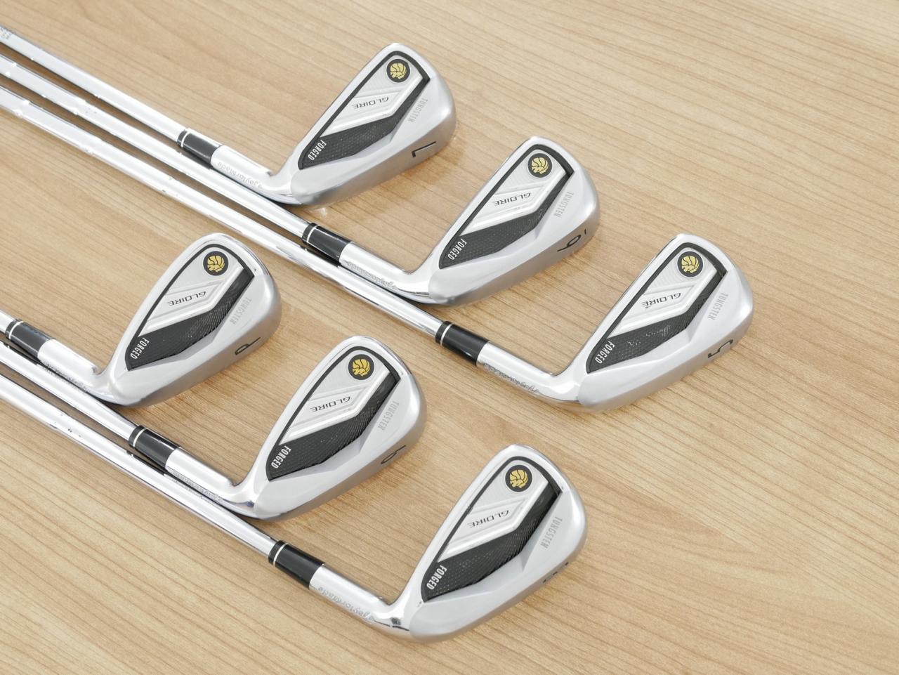 Iron set : Taylormade : ชุดเหล็ก Taylormade Gloire Forged (รุ่นท๊อปสุด Japan Spec.) มีเหล็ก 5-Pw (6 ชิ้น) ก้านเหล็ก Dynamic Gold S200