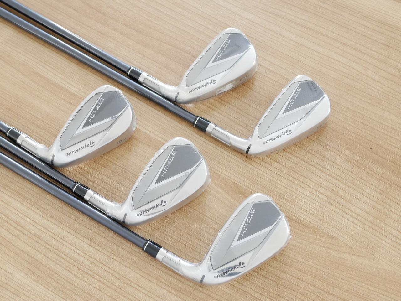 Iron set : Taylormade : **ของใหม่ ยังไม่แกะพลาสติก** ชุดเหล็ก Taylormade Stealth (ออกปี 2022 Japan Spec.) มีเหล็ก 6-Pw (5 ชิ้น) ก้านกราไฟต์ Mitsubishi Tensei TM60 Flex S