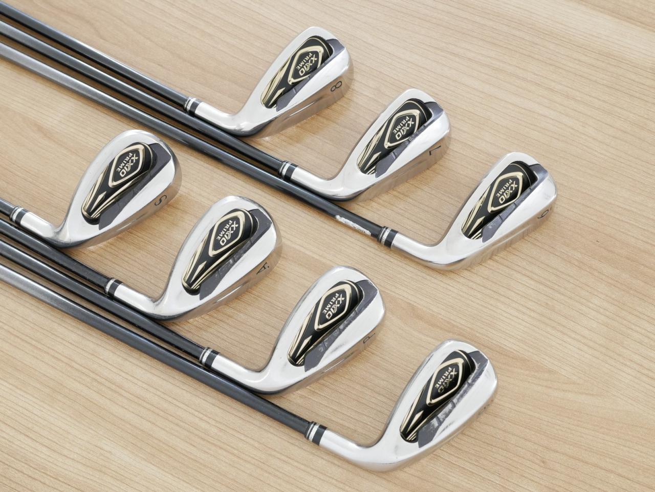 Iron set : XXIO : ชุดเหล็ก XXIO Prime 11 (รุ่นปี 2022 ท๊อปสุด ตีง่าย ไกล) มีเหล็ก 6-Pw,Aw,Sw (7 ชิ้น) ก้านกราไฟต์ SP-1100 Flex SR