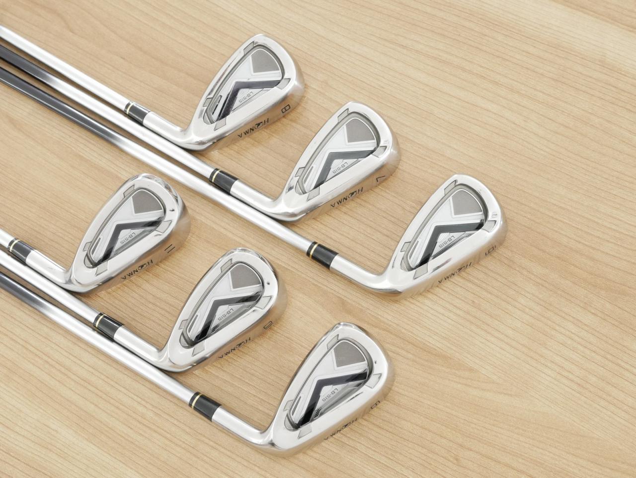Iron set : Honma : ชุดเหล็ก Honma LB-515 (ใบใหญ่มาก หน้าเด้ง ตีง่ายมาก) มีเหล็ก 6-11 (6 ชิ้น) ก้านกราไฟต์ LB-1000 Flex SR