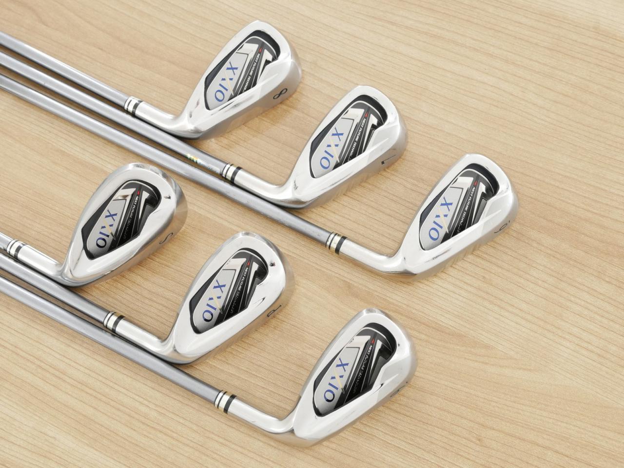 Iron set : XXIO : ชุดเหล็ก XXIO 7 (ตีง่ายมาก ไกล) มีเหล็ก 6-Pw,Sw (6 ชิ้น) ก้านกราไฟต์ MP-700 Flex SR