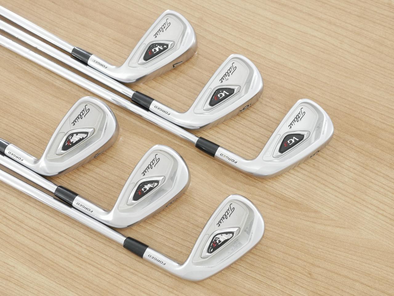 Iron set : Titleist : ชุดเหล็ก Titleist VG3 Forged (Japan Spec. นุ่มแน่น) มีเหล็ก 5-Pw (6 ชิ้น) ก้านเหล็ก NS Pro 950 Flex S