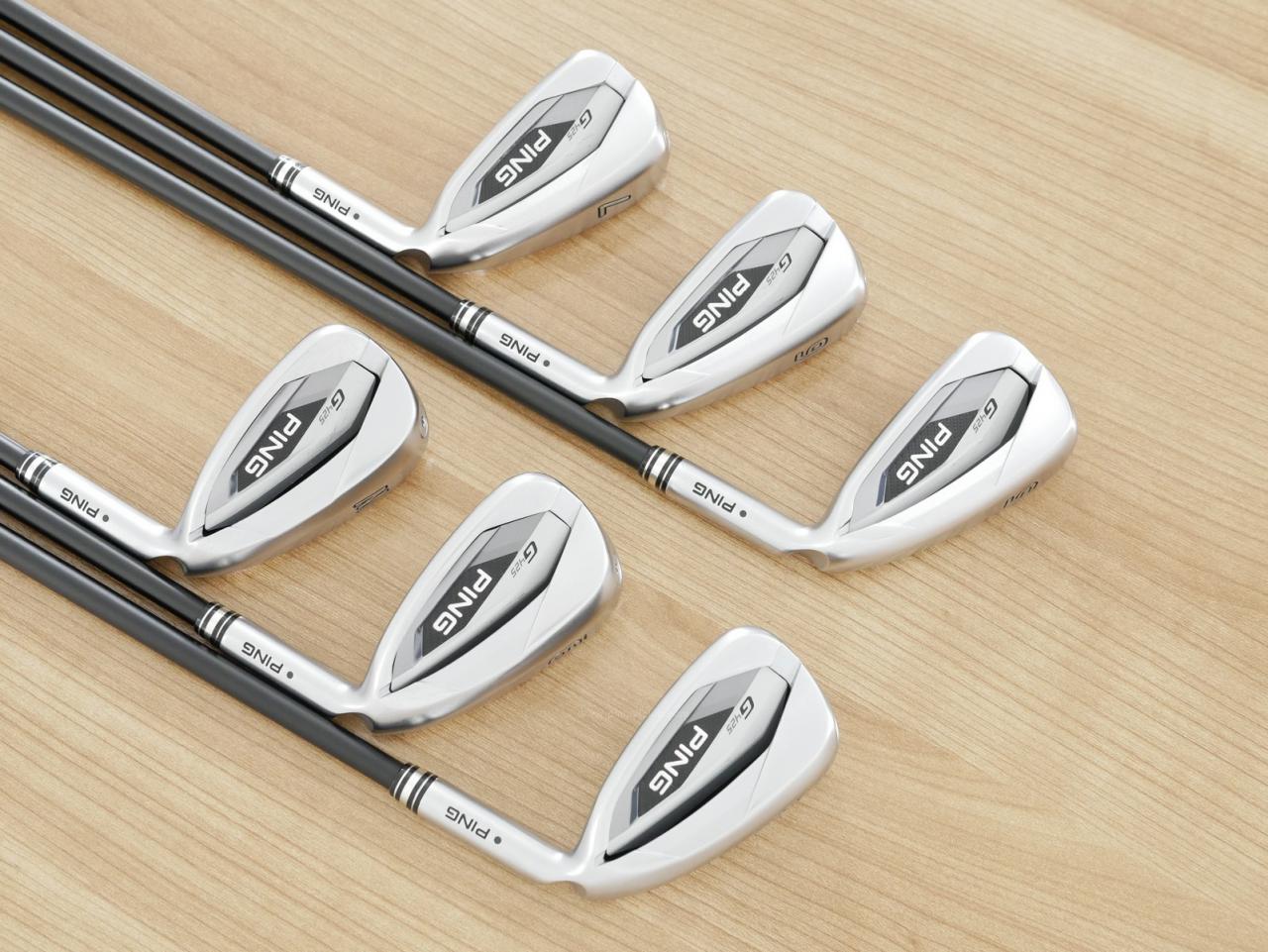 Iron set : Ping : ชุดเหล็ก Ping G425 (รุ่นปี 2021 Japan Spec. ใบใหญ่ ง่าย ไกล) มีเหล็ก 5-Pw (6 ชิ้น) ก้านกราไฟต์ Ping Alta J CB Slate Flex R