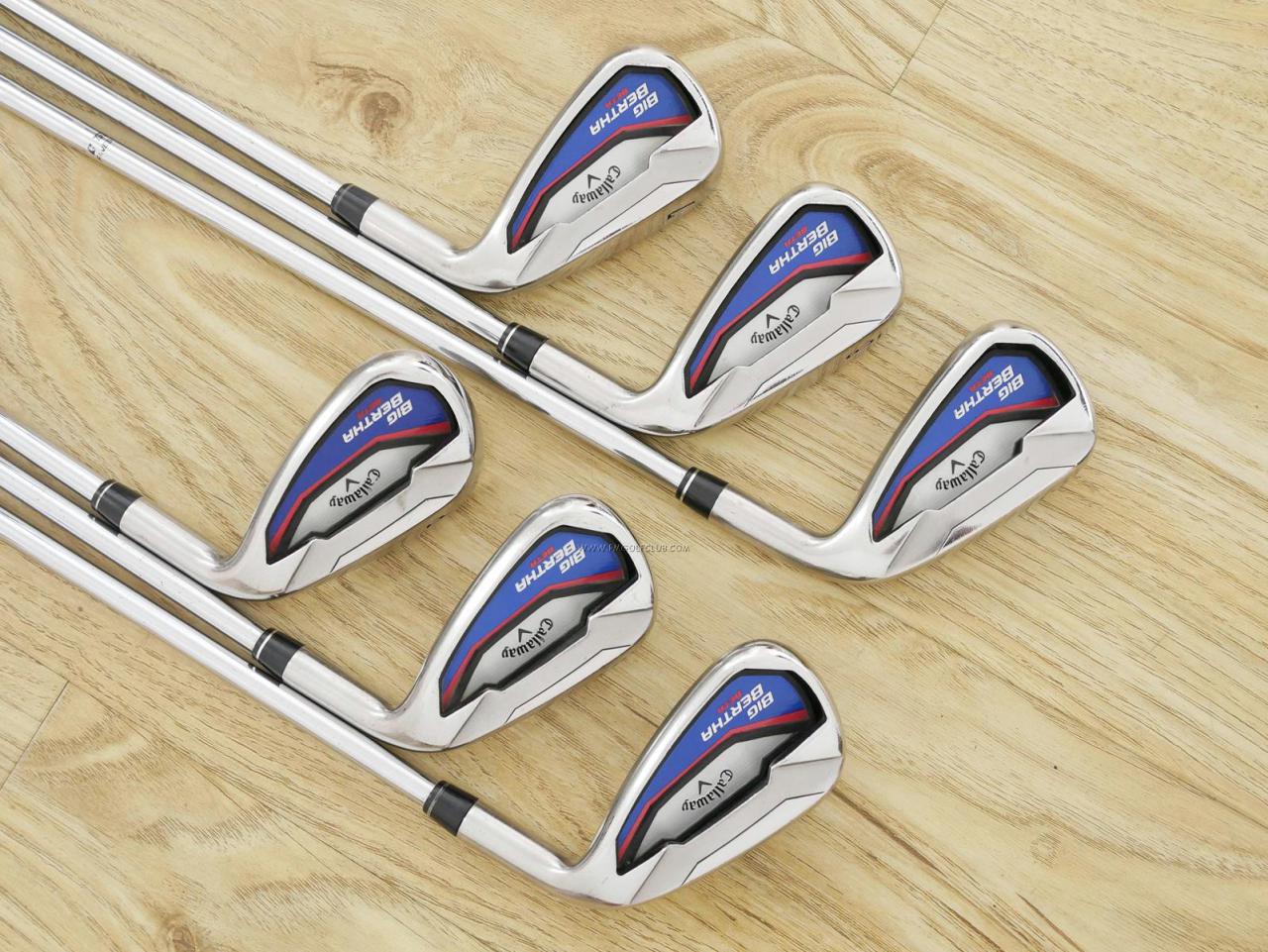 Iron set : Callaway : ชุดเหล็ก Callaway Big Bertha Beta (ใบใหญ่ ตีง่ายมาก) มีเหล็ก 5-Pw (6 ชิ้น) ก้านเหล็ก GS90 S200