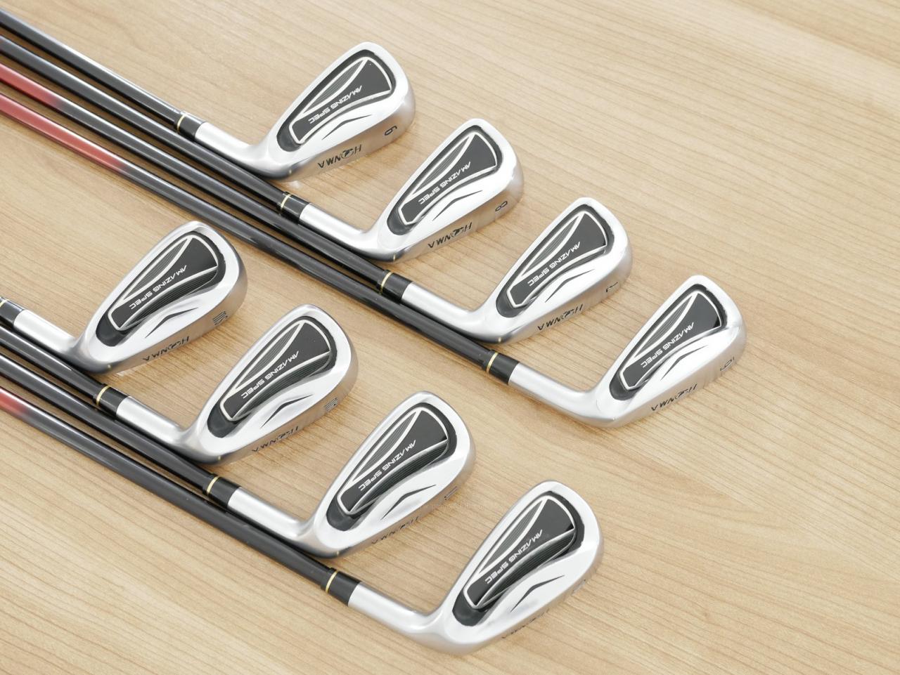 Iron set : Honma : ชุดเหล็ก Honma AMAZING Spec (หน้าเด้ง โกงองศาสุดๆ ไกลที่สุด) มีเหล็ก 6-11,Aw,Sw (8 ชิ้น ระยะเทียบเท่า 5-Pw,Aw,Sw) ก้านกราไฟต์ Flex R