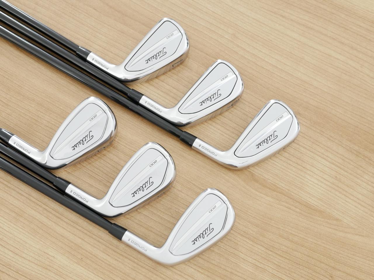 Iron set : Titleist : ชุดเหล็ก Titleist T200 Forged (ออกปี 2023 Japan Spec) มีเหล็ก 5-Pw (6 ชิ้น) ก้านกราไฟต์ Mitsubishi TENSEI AM2 Flex S