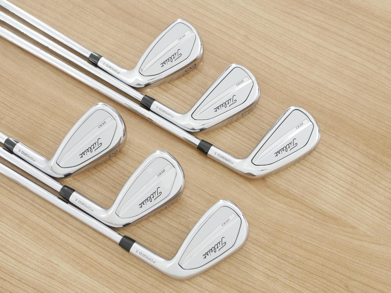 Iron set : Titleist : ชุดเหล็ก Titleist T200 Forged (ออกปี 2023 Japan Spec) มีเหล็ก 6-Pw,48 (6 ชิ้น) ก้านเหล็ก NS Pro 880 AMC Flex S 