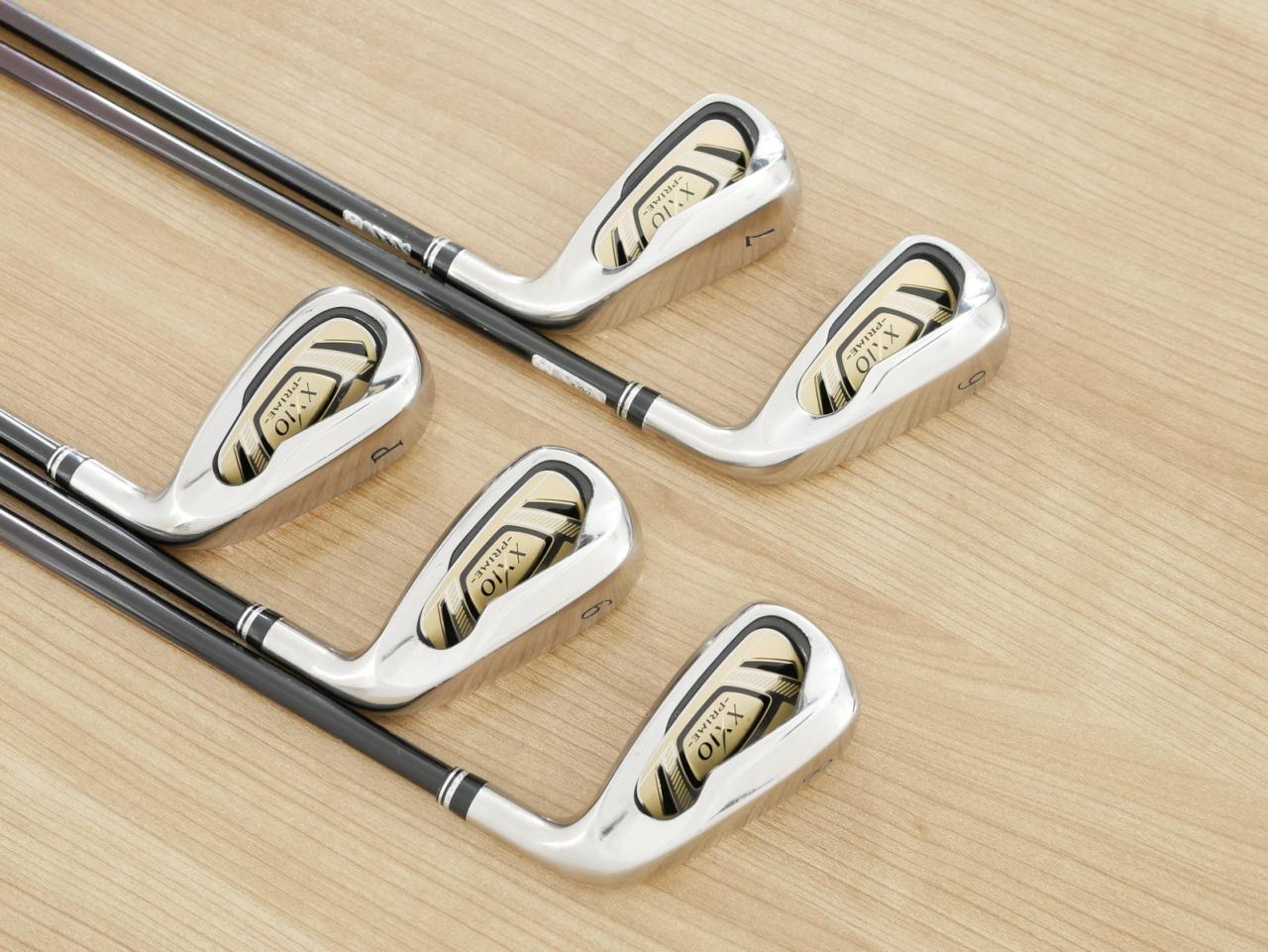 Iron set : XXIO : ชุดเหล็ก XXIO Prime 10 (รุ่นท๊อปสุด ออกปี 2019) มีเหล็ก 6-Pw (5 ชิ้น) ก้านกราไฟต์ SP-1000 Flex R