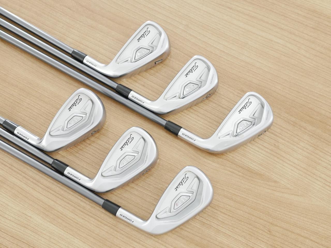 Iron set : Titleist : ชุดเหล็ก Titleist VG3 Forged (ออกปี 2019 Japan Spec. นุ่มแน่น) มีเหล็ก 5-Pw (6 ชิ้น) ก้านกราไฟต์ Fujikura MCI Black 80 Flex S