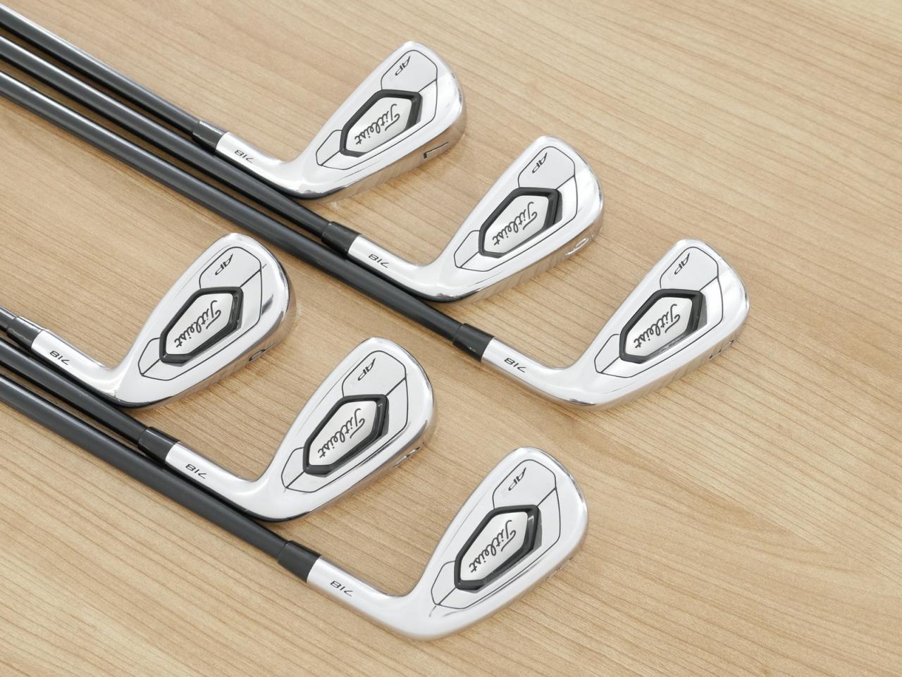 Iron set : Titleist : ชุดเหล็ก Titleist AP3 718 (ออกปี 2018) มีเหล็ก 5-Pw (6 ชิ้น) ก้านเหล็ก Dynamic Gold Black 105 S200