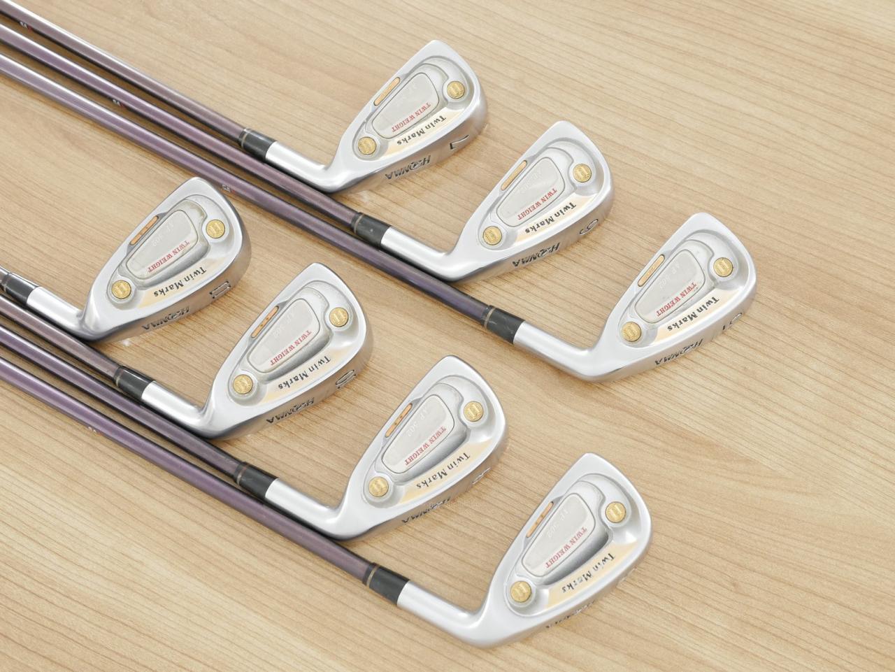 Iron set : Honma : ชุดเหล็ก Honma TwinMarks AP-502 (น่าสะสม) มีเหล็ก 5-11 (7 ชิ้น) ก้านกราไฟต์ Flex S (2 ดาว)