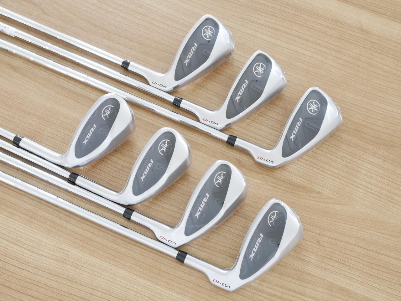 Iron set : Yamaha : **ของใหม่ ยังไม่แกะพลาสติก**  ชุดเหล็ก Yamaha RMX VD40 (ออกปี 2022 ตีไกลและง่ายมากๆๆ ค่า MOI สูงสุด) มีเหล็ก 6-Pw,Aw,Sw (7 ชิ้น) ก้านเหล็ก NS Pro 950 NEO Flex S