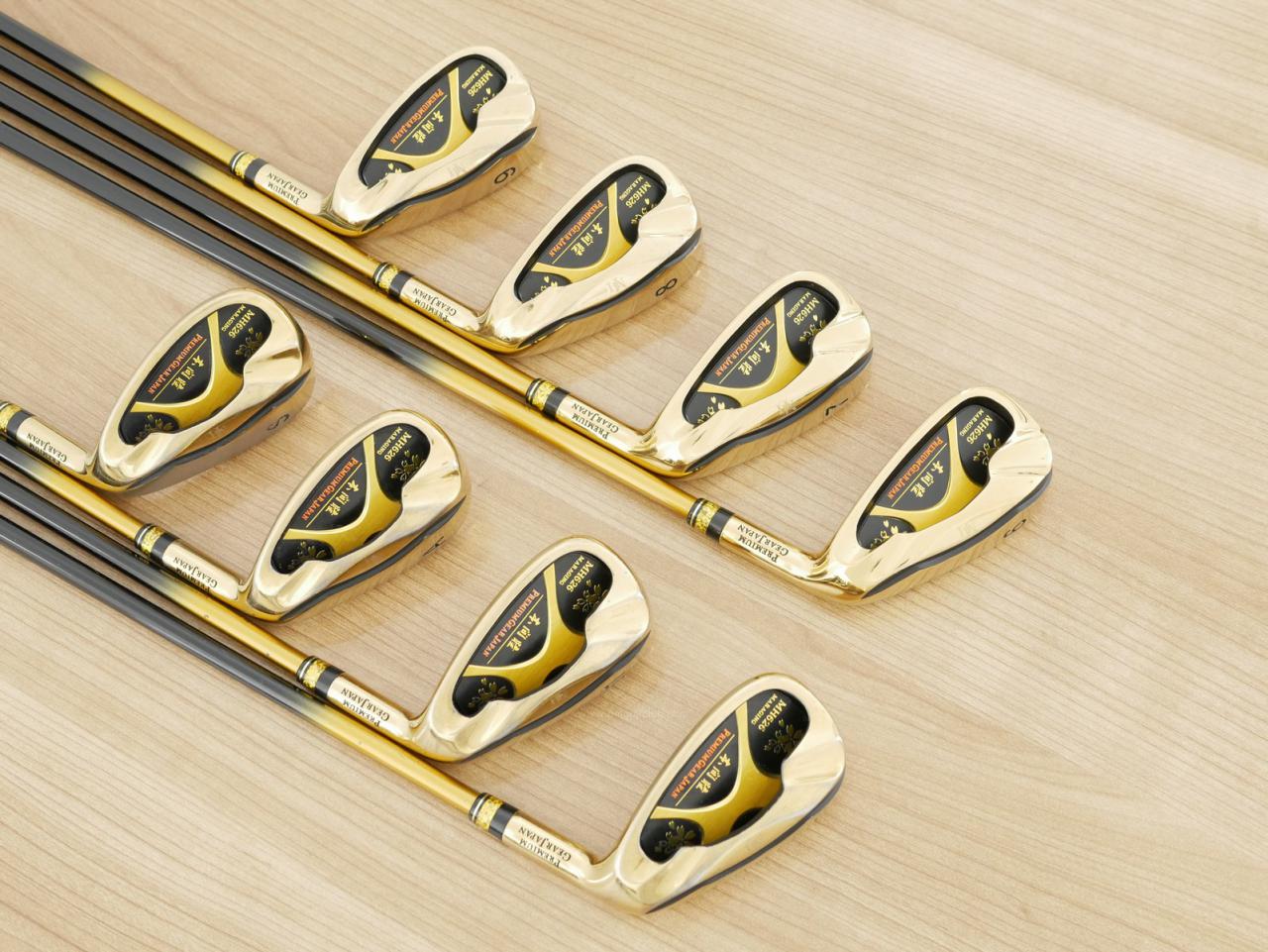 Iron set : Other Brand : ชุดเหล็ก Mutsumi Honma MH626 Maraging (ใบใหญ่ ตีง่าย ไกล) มีเหล็ก 6-11,Aw,Sw (8 ชิ้น) ก้านกราไฟต์ Flex R