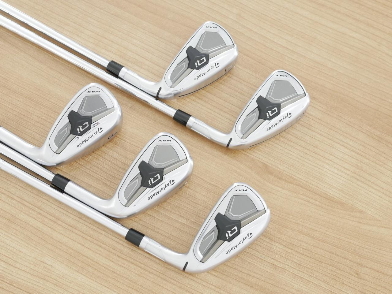 Iron set : Taylormade : ชุดเหล็ก Taylormade Qi MAX (รุ่นล่าสุด ออกปี 2026 Japan Spec.) มีเหล็ก 6-Pw (5 ชิ้น) ก้านเหล็ก NS Pro 910GH Flex S