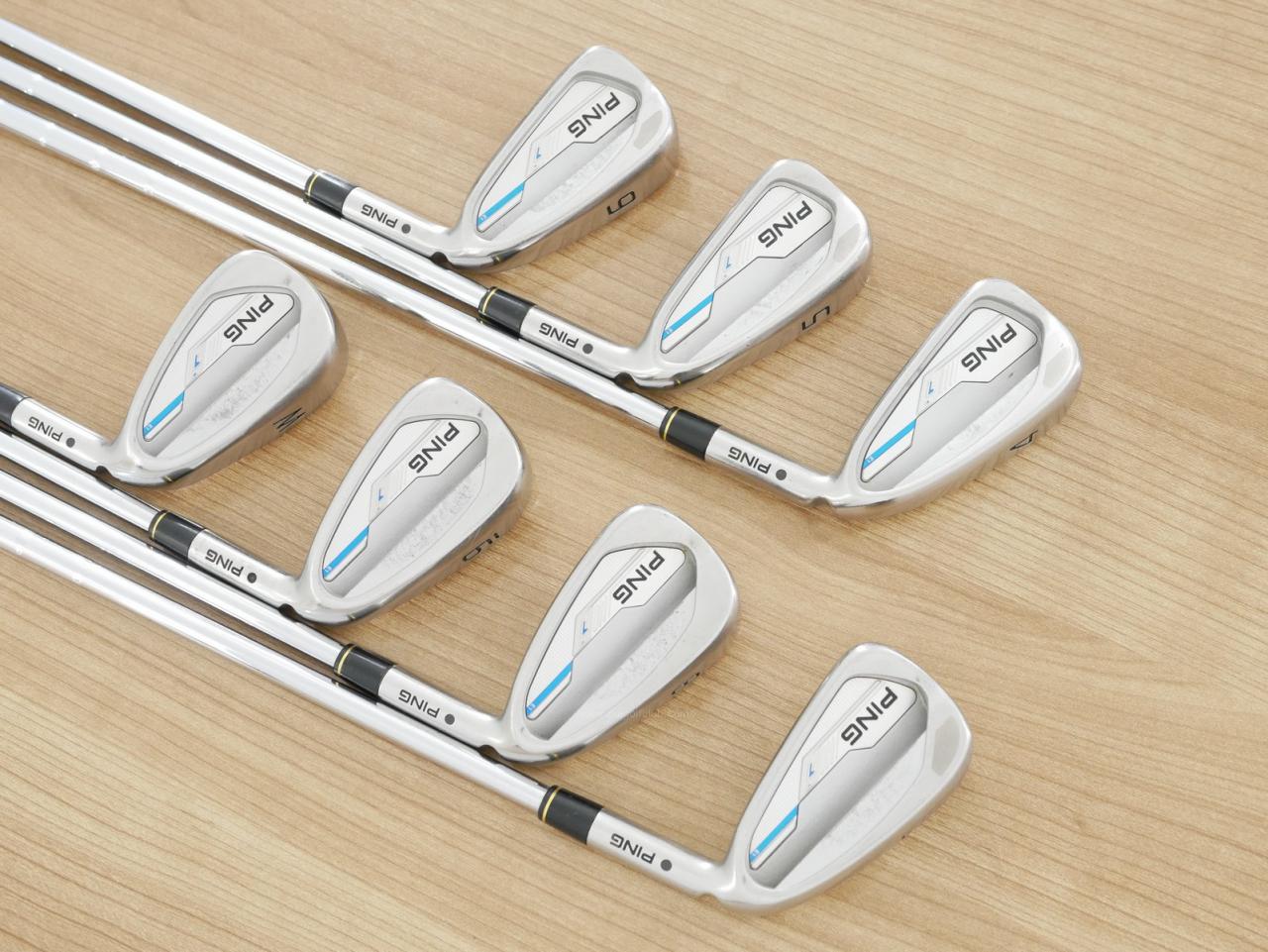 Iron set : Ping : ชุดเหล็ก Ping i Series (ออกปี 2016) มีเหล็ก 4-Pw (7 ชิ้น) ก้านเหล็ก NS Pro Modus 105 Flex S
