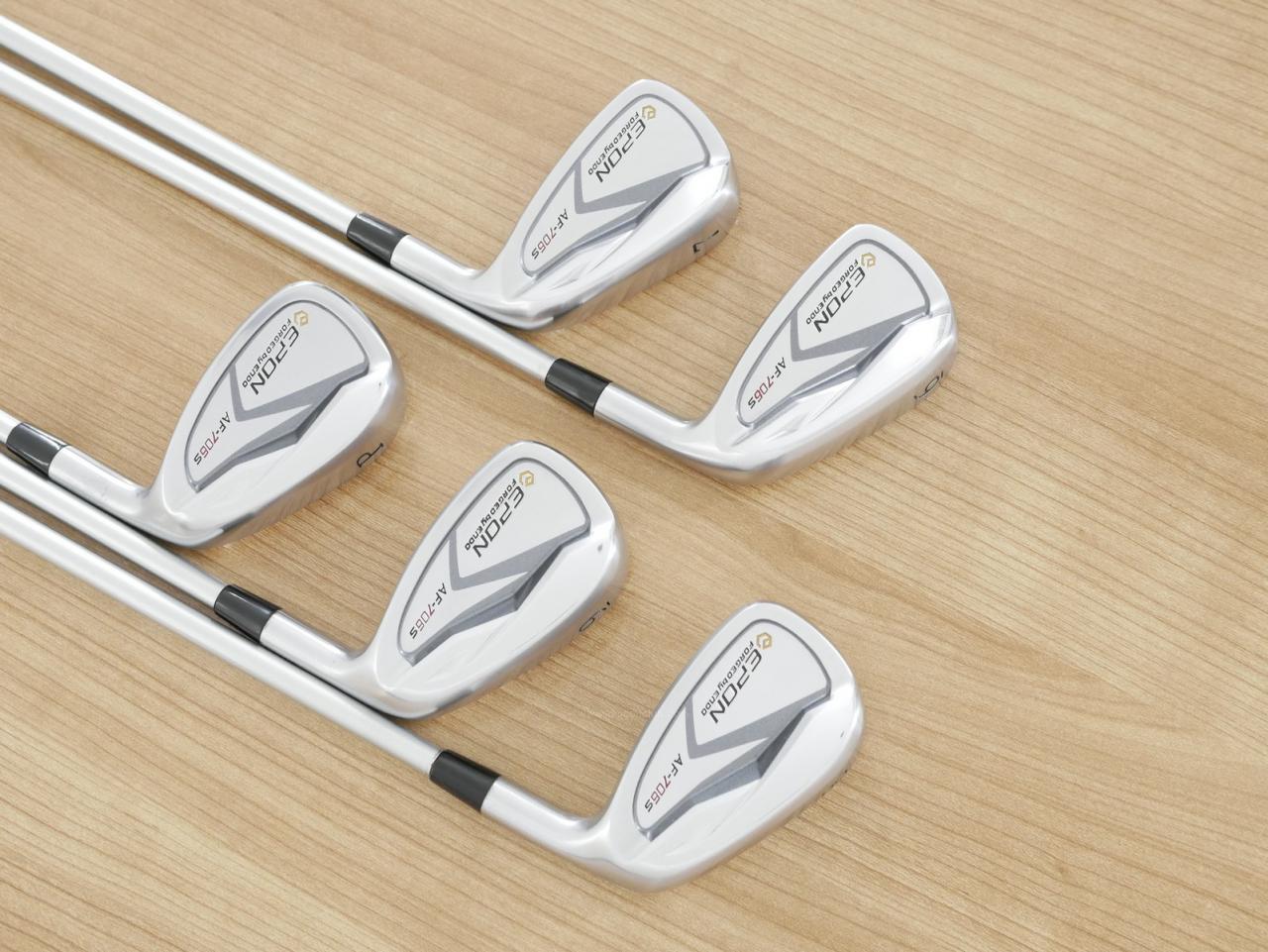 Iron set : Epon : ชุดเหล็ก EPON AF-706S Forged (รุ่นปี 2023 ใบใหญ่ ตีง่าย ไกล) มีเหล็ก 6-Pw (5 ชิ้น) ก้านกราไฟต์ Fujikura MCI 60 Flex R