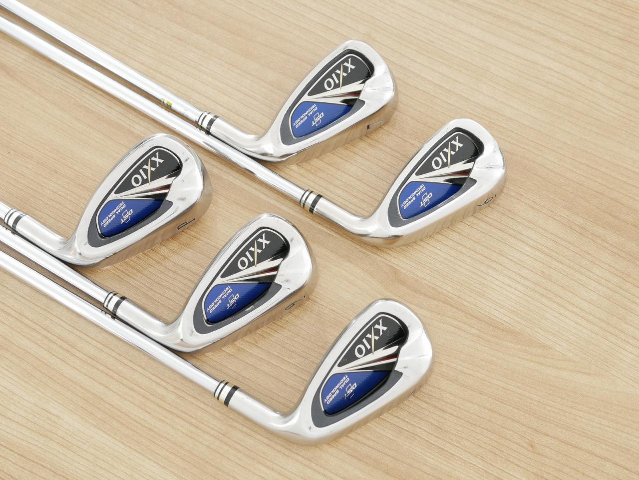 Iron set : XXIO : ชุดเหล็ก XXIO 8 (ใบใหญ่ ตีง่าย ไกล) มีเหล็ก 6-Pw (5 ชิ้น) ก้านเหล็ก NS Pro 900 Flex R