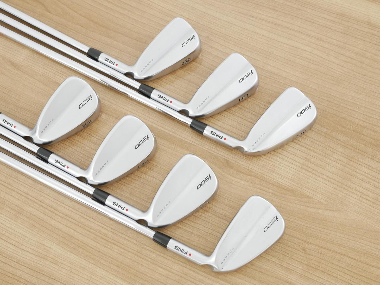 Iron set : Ping : **มีตำหนิ** ชุดเหล็ก Ping i500 (รุ่นปี 2019) มีเหล็ก 4-Pw (7 ชิ้น) ก้านเหล็ก NS Pro Modus 120 Flex S