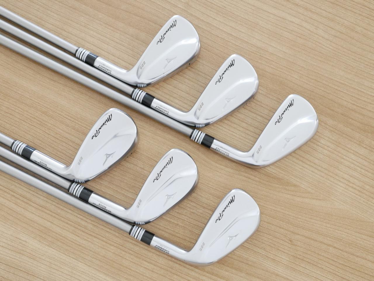 Iron set : Mizuno : ชุดเหล็ก Mizuno Pro 225 Forged (ปี 2023 นุ่ม แน่น ระยะดี) มีเหล็ก 5-Pw (6 ชิ้น) ก้านกราไฟต์ Aldila Superlite HM-30 Flex R