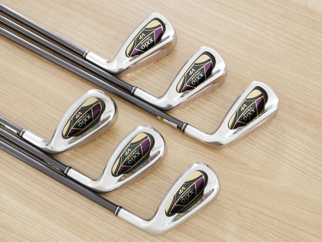 Iron set : XXIO : ชุดเหล็ก XXIO Prime VP (รุ่นท๊อปสุด ซุปเปอร์ซีเนียร์) มีเหล็ก 7-Pw,Aw,Sw (6 ชิ้น) ก้าน VP-1000 (ก้านอ่อนเหมือน Flex R2 ครับ)