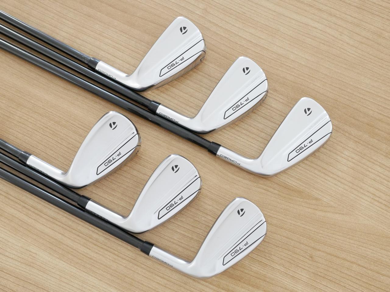 Iron set : Taylormade : ชุดเหล็ก Taylormade P790 (ตัวท้อปสุด ออกปี 2019) มีเหล็ก 5-Pw (6 ชิ้น) ก้านกราไฟต์ Graphite Design RAUNE i90 Flex S