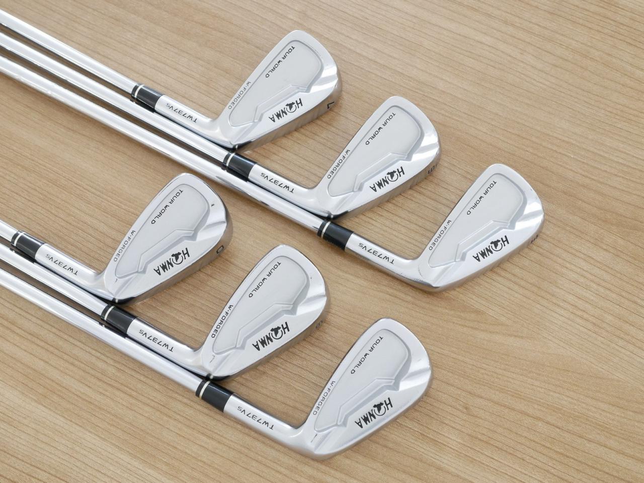 Iron set : Honma : ชุดเหล็ก Honma Tour World TW737vs Forged (รุ่นปี 2017) มีเหล็ก 5-10 (6 ชิ้น) ก้านเหล็ก NS Pro Modus 105 Flex S