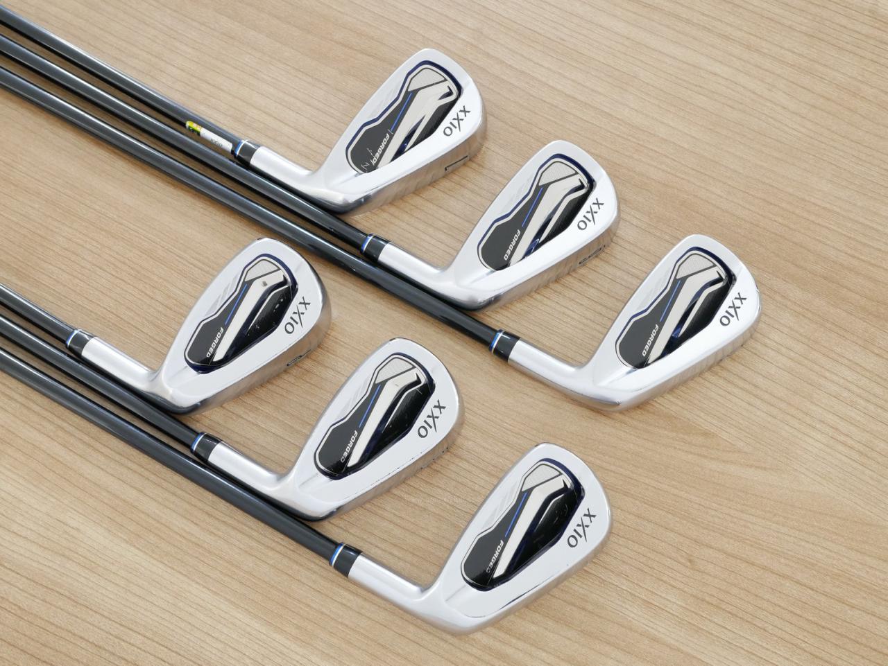 Iron set : XXIO : ชุดเหล็ก XXIO Forged 6 (ปี 2018) มีเหล็ก 5-Pw (6 ชิ้น) ก้านกราไฟต์ MX-6000 Flex R
