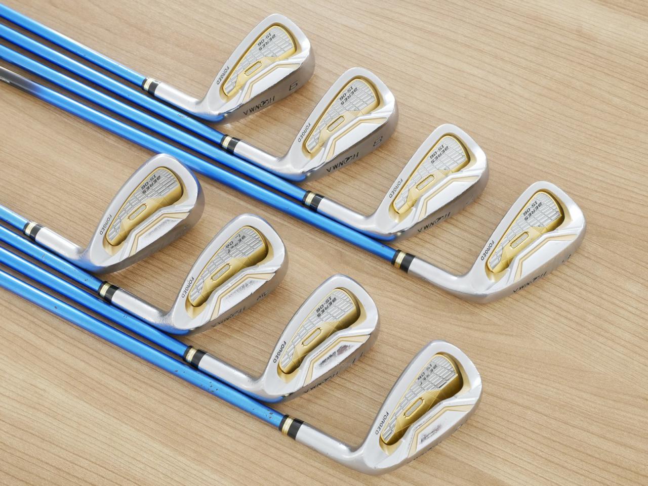 Iron set : Honma : ชุดเหล็ก Honma Beres IS-06 Forged (ปี 2019) มีเหล็ก 6-11,Aw,Sw (8 ชิ้น เทียบเท่า 5-Pw,Aw,Sw) ก้าน ARMRQ X (52) Flex R (2 ดาว)