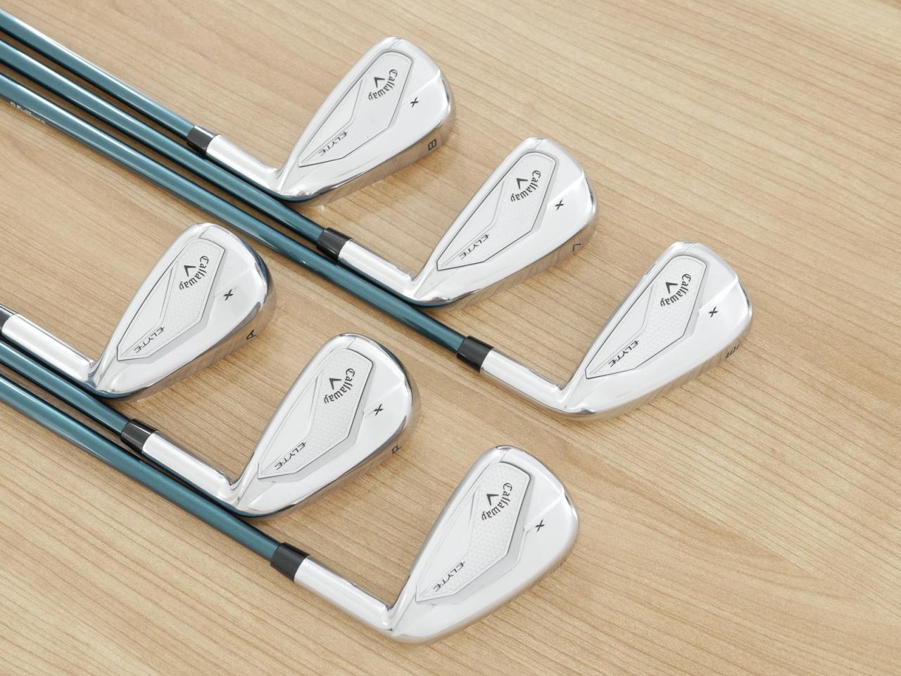 Iron set : Callaway : ชุดเหล็ก Callaway ELYTE X (ออกปี 2025 ตีง่ายมาก ไกล Japan Spec.) มีเหล็ก 6-Pw,Aw (6 ชิ้น) ก้านกราไฟต์ Fujikura VENTUS 5 Flex R