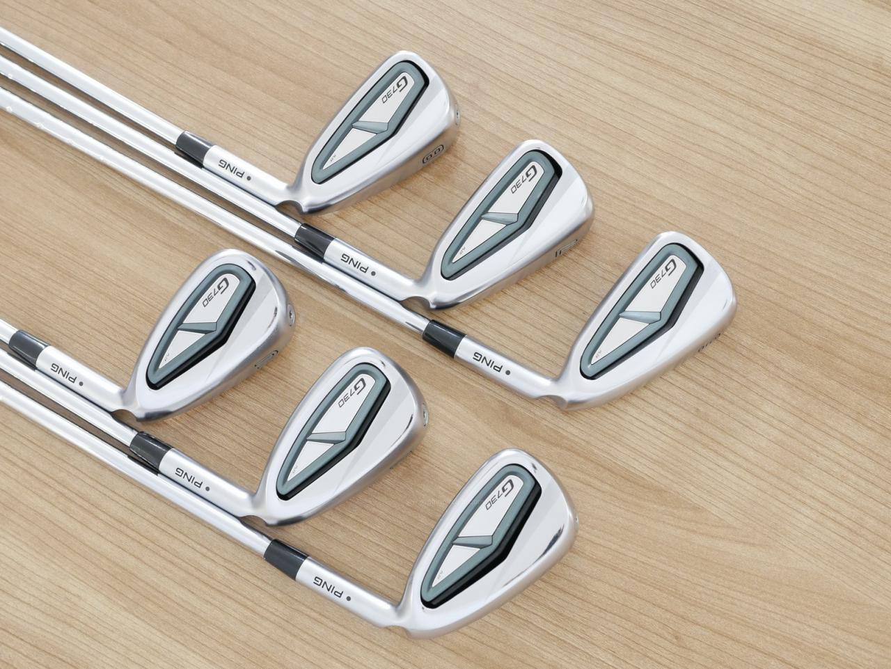 Iron set : Ping : ชุดเหล็ก Ping G730 (รุ่นล่าสุด ปี 2024 Japan Spec. ใบใหญ่ ง่ายที่สุด ไกลที่สุดของ Ping) มีเหล็ก 6-Pw,Aw (6 ชิ้น) ก้านเหล็ก NS Pro 850 NEO Flex S