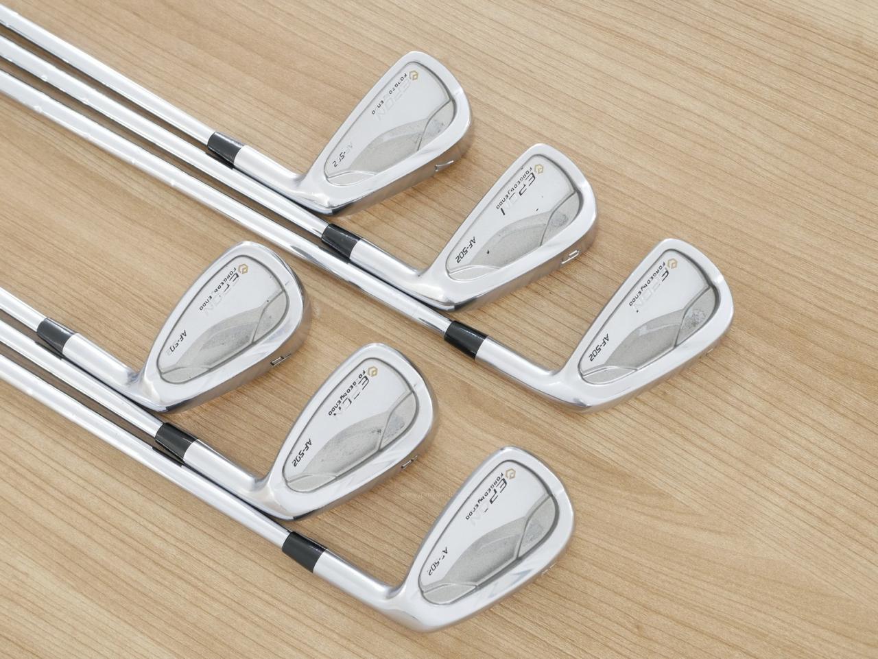 Iron set : Epon : ชุดเหล็ก EPON AF-502 Forged มีเหล็ก 5-Pw (6 ชิ้น) ก้านเหล็ก KBs Tour Flex S