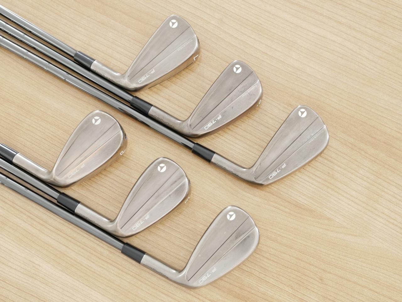 Iron set : Taylormade : ชุดเหล็ก Taylormade P790 Aged Copper Limited (ตัวท้อปสุด ปี 2024 หล่อมากๆ) มีเหล็ก 5-Pw (6 ชิ้น) ก้านเหล็ก KBS Tour Lite Black Flex S
