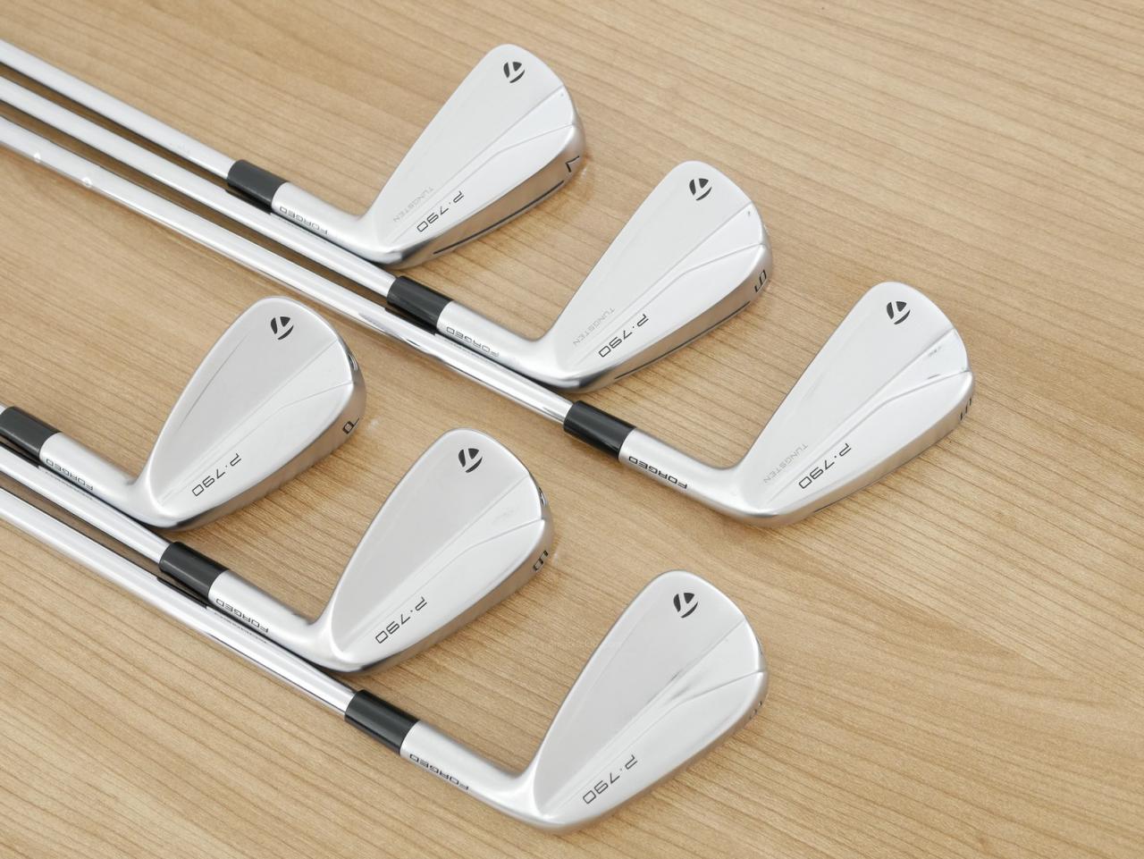 Iron set : Taylormade : ชุดเหล็ก Taylormade P790 (ตัวท้อปสุด ปี 2022 Japan Spec.) มีเหล็ก 5-Pw (6 ชิ้น) ก้านเหล็ก NS Pro 950 NEO Flex S