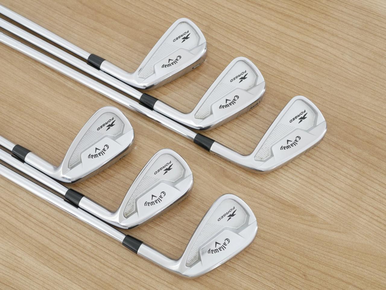 Iron set : Callaway : ชุดเหล็ก Callaway X Forged Star (ออกปี 2021) มีเหล็ก 5-Pw (6 ชิ้น) ก้านเหล็ก Dynamic Gold 105 R300