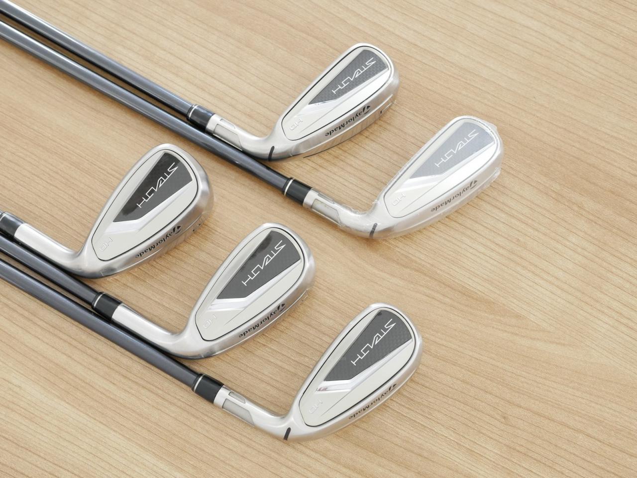 Iron set : Taylormade : ชุดเหล็ก Taylormade Stealth HD (ออกปี 2022 Japan Spec. ใบใหญ่มาก ตีง่ายสุดๆ) มีเหล็ก 6-Pw (5 ชิ้น) ก้านกราไฟต์ Mitsubishi Tensei TM60 Flex R