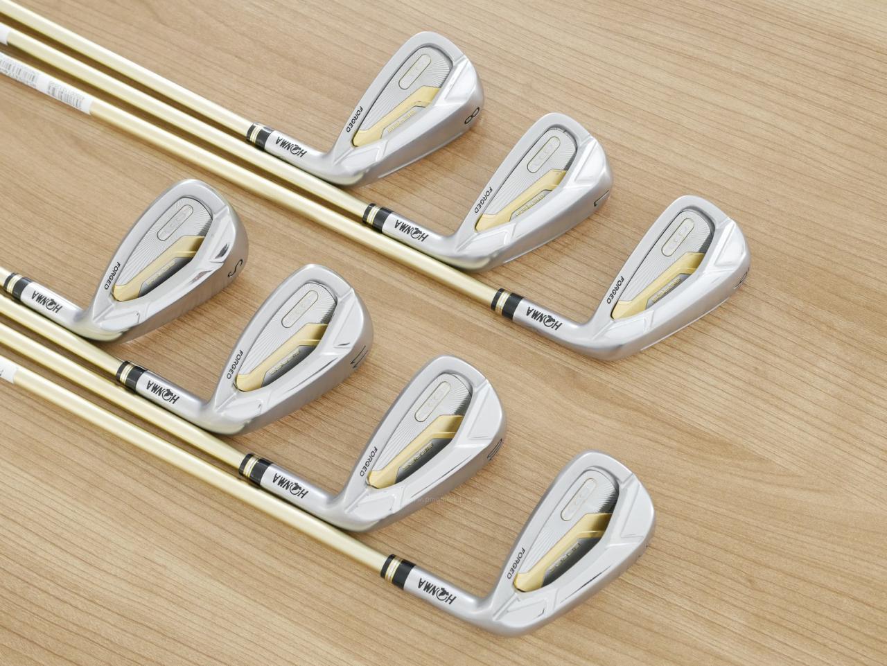 Iron set : Honma : ชุดเหล็ก Honma Beres 2020 Forged (ออกปี 2020) มีเหล็ก 6-11,Sw (7 ชิ้น เทียบเท่า 5-Pw,Sw) ก้าน ARMRQ (42) Flex R (2 ดาว)
