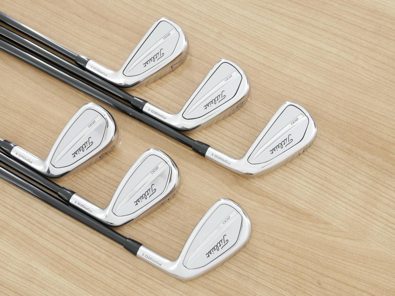 Iron set : Titleist : ชุดเหล็ก Titleist T200 Forged (ออกปี 2023 Japan Spec) มีเหล็ก 5-Pw (6 ชิ้น) ก้านกราไฟต์ Mitsubishi TENSEI AM2 Flex S